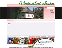 Tablet Screenshot of chat-vch.unas.cz