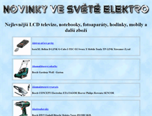 Tablet Screenshot of e-sperky.unas.cz