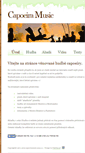 Mobile Screenshot of capoeiramusic.unas.cz