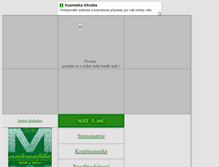 Tablet Screenshot of mat3.unas.cz