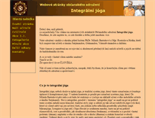 Tablet Screenshot of integralni-joga.unas.cz