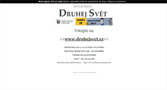Desktop Screenshot of druhejsvet.unas.cz