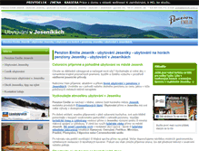 Tablet Screenshot of jesenik.unas.cz