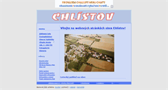 Desktop Screenshot of chlistov.unas.cz
