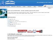 Tablet Screenshot of montana.unas.cz