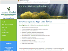 Tablet Screenshot of antistres-sykorka.unas.cz