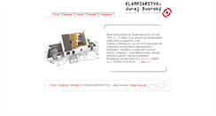 Desktop Screenshot of klampiarstvo.unas.sk