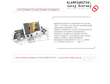 Tablet Screenshot of klampiarstvo.unas.sk