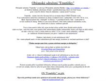 Tablet Screenshot of frantisky.unas.cz