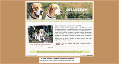 Desktop Screenshot of chov-beagle.unas.cz