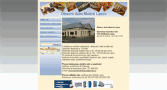 Desktop Screenshot of obecnidummokrelazce.unas.cz