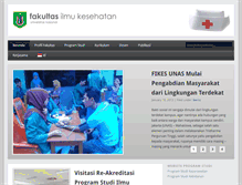 Tablet Screenshot of fikes.unas.ac.id