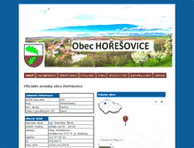 Tablet Screenshot of horesovice.unas.cz