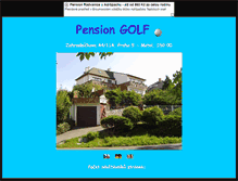 Tablet Screenshot of penziongolf.unas.cz