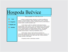 Tablet Screenshot of becvice.unas.cz