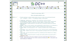 Desktop Screenshot of dcplusplus.unas.cz