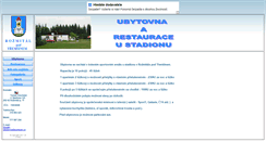 Desktop Screenshot of blazek-ubytovani.unas.cz