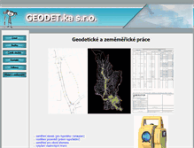 Tablet Screenshot of geodetka.unas.cz