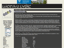 Tablet Screenshot of lhotaulysic.unas.cz