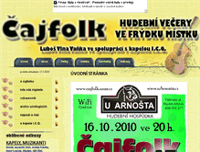 Tablet Screenshot of cajfolk.unas.cz
