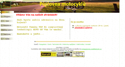 Desktop Screenshot of motopujcovna.unas.cz