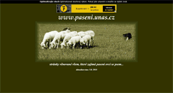 Desktop Screenshot of paseni.unas.cz