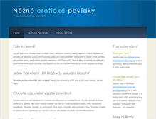 Tablet Screenshot of nezne-eroticke-povidky.unas.cz
