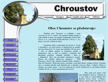 Tablet Screenshot of chroustov.unas.cz