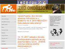 Tablet Screenshot of kkondrejov.unas.cz