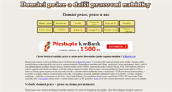Desktop Screenshot of domaci-prace.unas.cz
